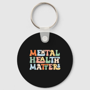 Mental Health S Awareness Month Men Women Key Ring
