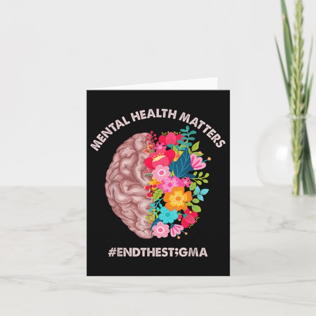 Mental Health S Awareness Month Shirt End The Stig Card (Front)