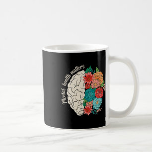 Mental Health S Awareness Psychologist Woman Man Coffee Mug