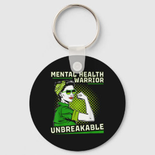 Mental Health S Awareness Warrior Month Unbreakabl Key Ring