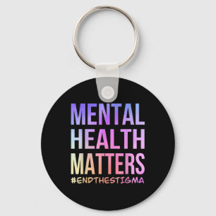 Mental Health S End The Stigma Awareness _3 Key Ring
