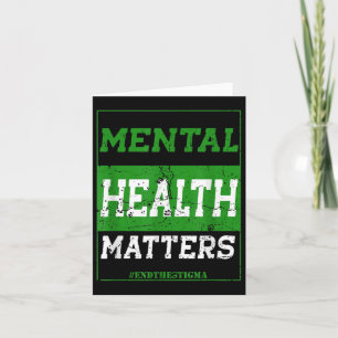 Mental Health S End The Stigma Awareness _6 Card