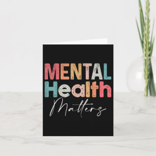 Mental Health S End The Stigma Mental Health Aware Card