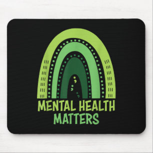 Mental Health S Gift For Mental Health Awareness Mouse Mat