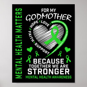 Mental Health S Godmother Mental Health Awareness Poster