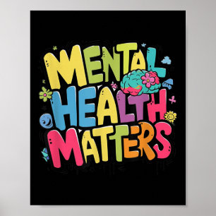 Mental Health S Human Brain Disease Health Awarene Poster