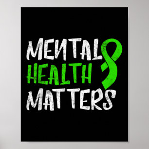 Mental Health S Human Brain Illness Awareness _5 Poster