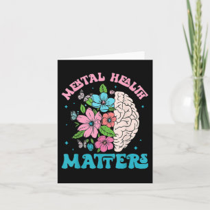 Mental Health S Human Brain Illness Awareness  Card