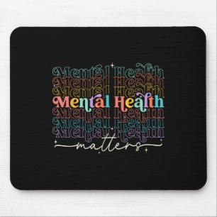 Mental Health S Human Brain Illness Awareness Mouse Mat