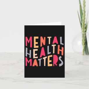 Mental Health S Human Brain Illness Awareness Supp Card
