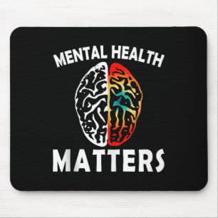 Mental Health S Human Brain Mental Health Awarenes Mouse Mat