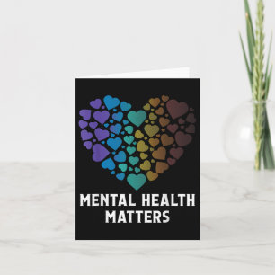 Mental Health S Mental Health Awareness Men Women Card