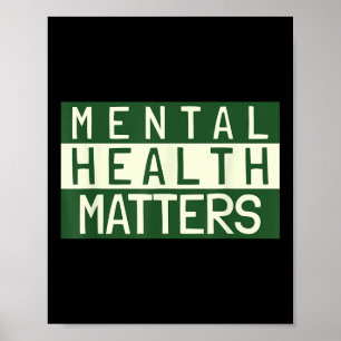 Mental Health S Raise Awareness Break The Stigma Poster