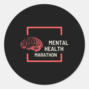 Mental Health S Sticker20 Classic Round Sticker