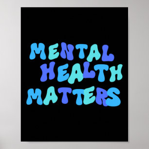 Mental Health S Sticker33 Poster
