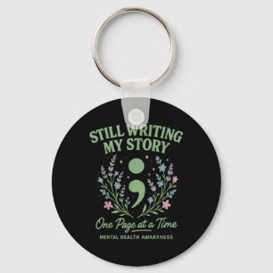 Mental Health S We Wear Green Mental Health Awaren Key Ring
