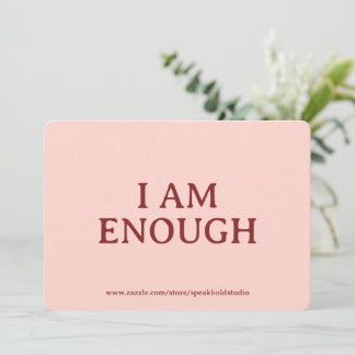 Mental Health & Self-Love Greeting Card for Her
