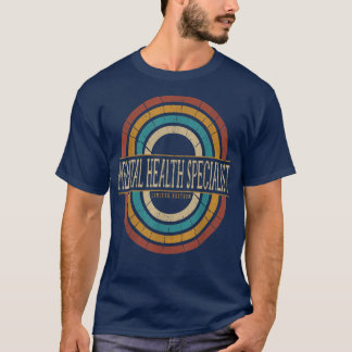 Mental Health Specialist Vintage Retro5386 2526  T-Shirt