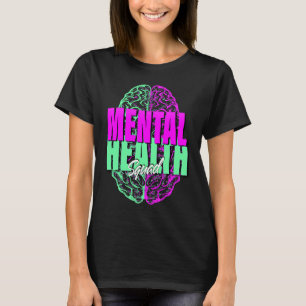 Mental Health Squad Appreciation Day Tie Dye Women T-Shirt