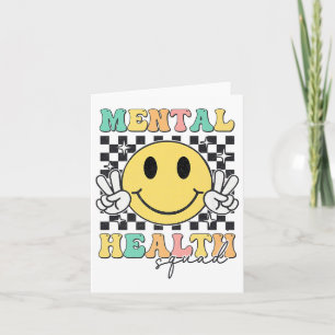 Mental Health Squad Brain Illness Mental Health Aw Card