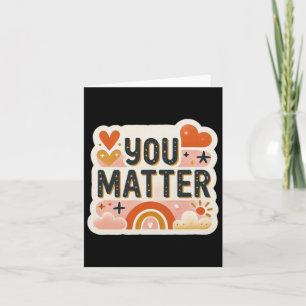 Mental Health Sticker Card