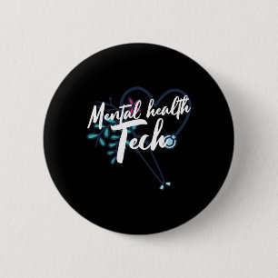 Mental Health Suicide Awareness Month Psychiatric 6 Cm Round Badge