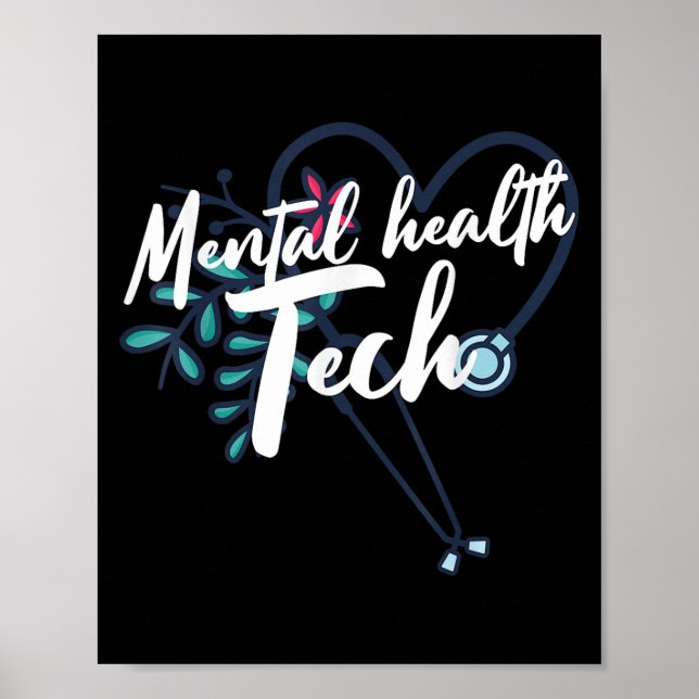 Mental Health Suicide Awareness Month Psychiatric  Poster (Front)