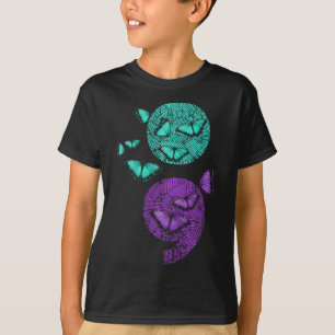 Mental Health Suicide Awareness Semicolon Butterfl T-Shirt