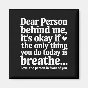 Mental Health Suicide Prevention Awareness Person  Magnet