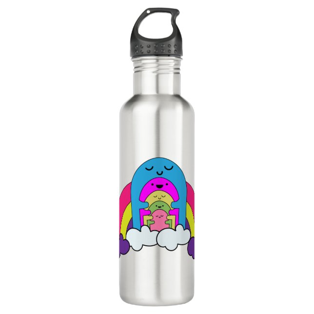 Mental Health Support 710 Ml Water Bottle (Front)
