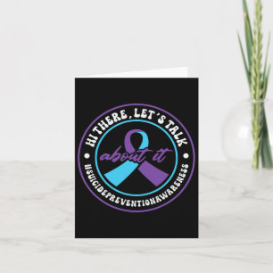 Mental Health Support 988 Suicide Prevention Week  Card