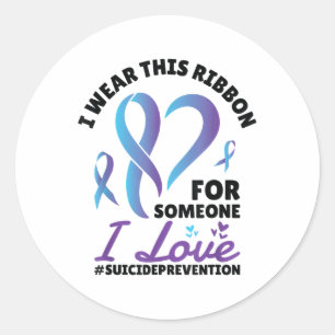 Mental Health Support 988 Suicide Prevention Week  Classic Round Sticker