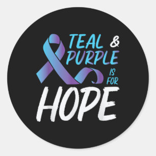 Mental Health Support 988 Suicide Prevention Week Classic Round Sticker