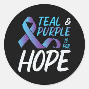 Mental Health Support 988 Suicide Prevention Week Classic Round Sticker