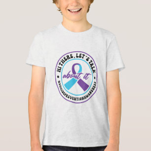 Mental Health Support 988 Suicide Prevention Week Tri-Blend Shirt