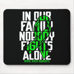 Mental Health Support Family Mental Health Awarene Mouse Mat