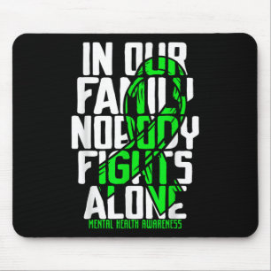Mental Health Support Family Mental Health Awarene Mouse Mat
