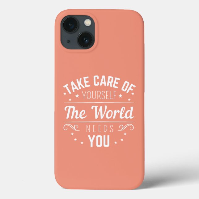 Mental Health Support Quote Recovery Typography  Case-Mate iPhone Case (Back)