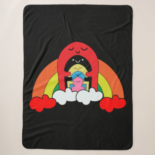 Mental Health Support Sherpa Blanket