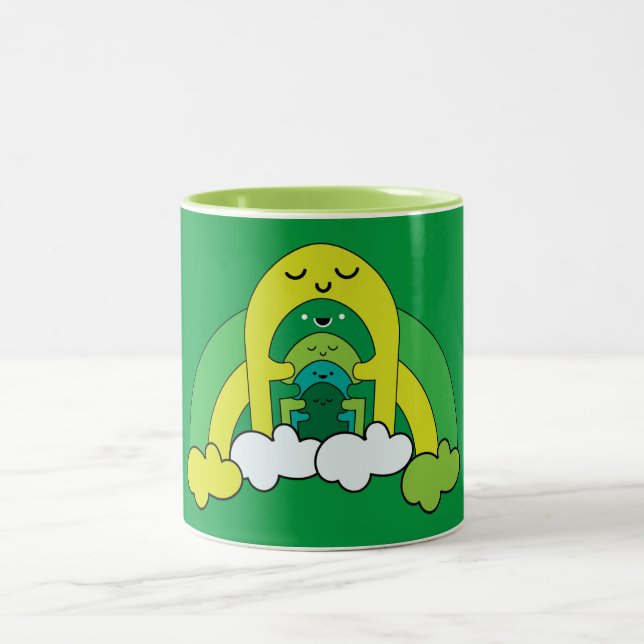 Mental Health Support Two-Tone Coffee Mug (Center)
