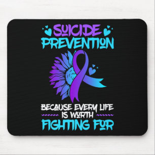 Mental Health Support Week Suicide Prevention Awar Mouse Mat