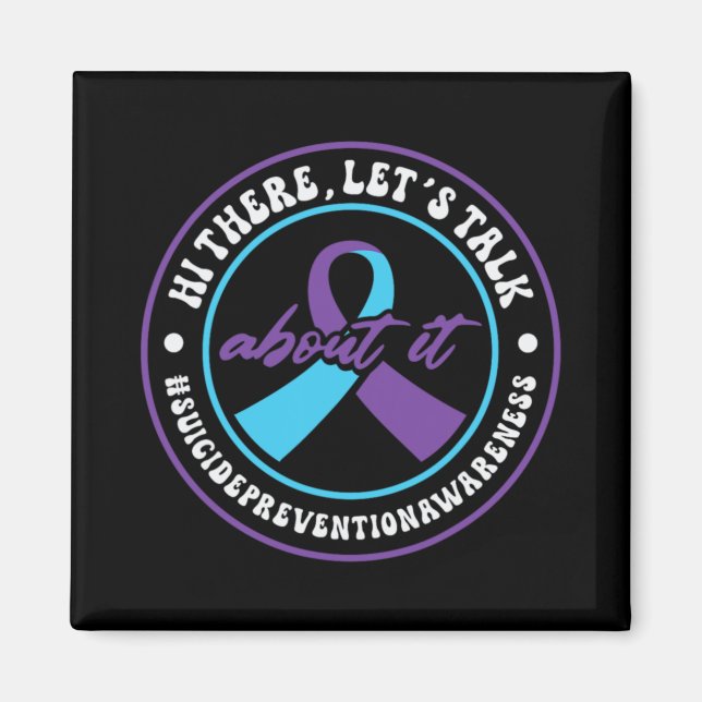 Mental Health Suprt 988 Suicide Prevention Week  Magnet (Front)