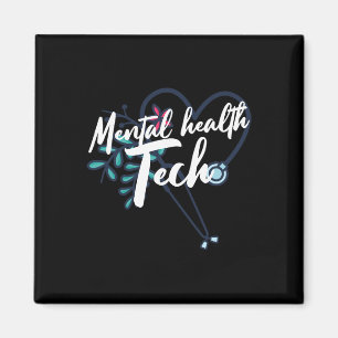 Mental Health Tech Healthcare Worker Psychiatric T Magnet