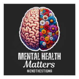 Mental Health tee   You Matter Poster