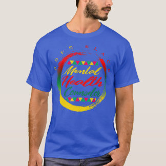 Mental Health Therapist Black Therapist Student Af T-Shirt