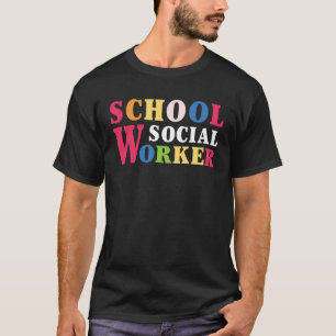 Mental Health Therapist School Social Worker Gradu T-Shirt