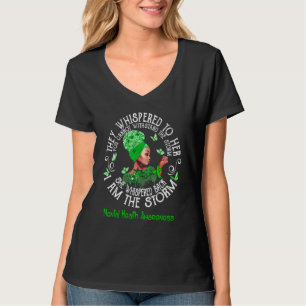 Mental Health Warrior She Whispered Back I Am The T-Shirt