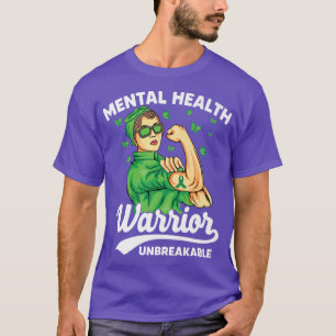 Mental Health Warrior Unbreakable Survivors Of Men T-Shirt
