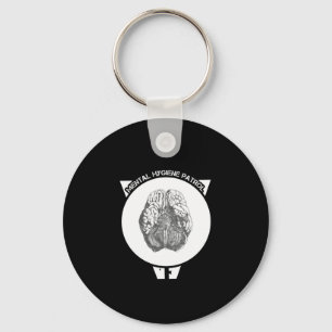 Mental Hygiene Patrol Key Ring