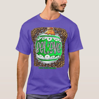 Mental Illness Awareness Believe Ornament Leopard T-Shirt